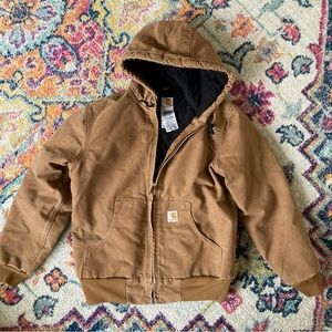 Carhartt Insulated Full Zip Hooded Jacket Womens Small
